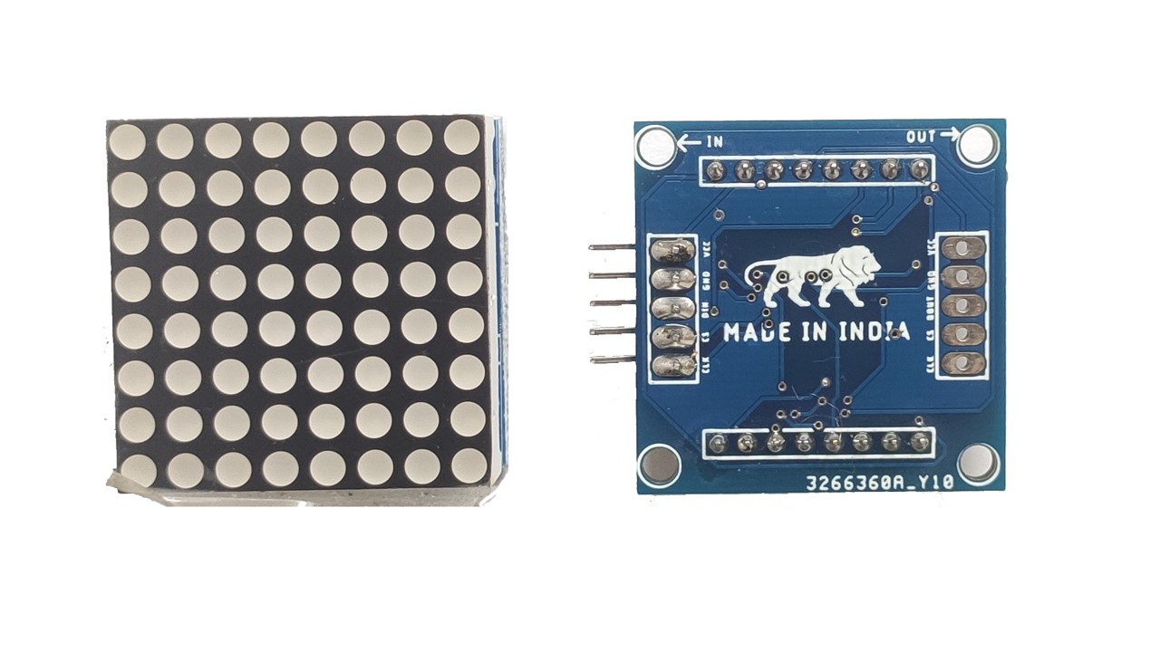 MAX7219 LED Dot Matrix 8x8 Module 